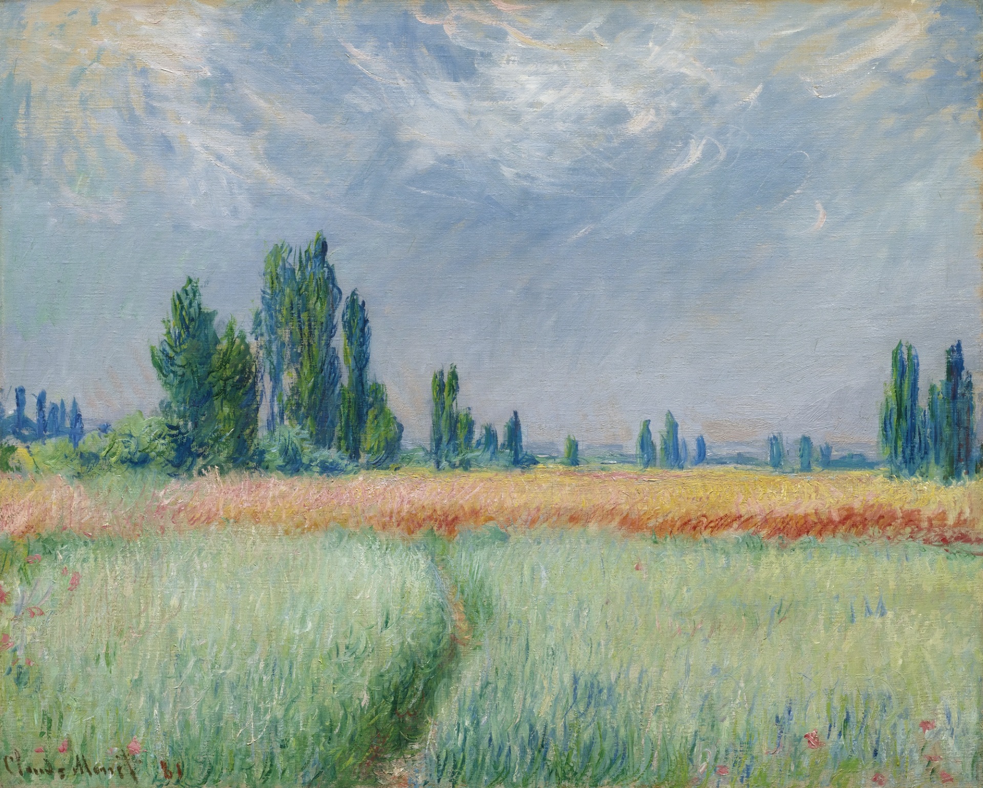 Claude Monet - Champ de blé 1881